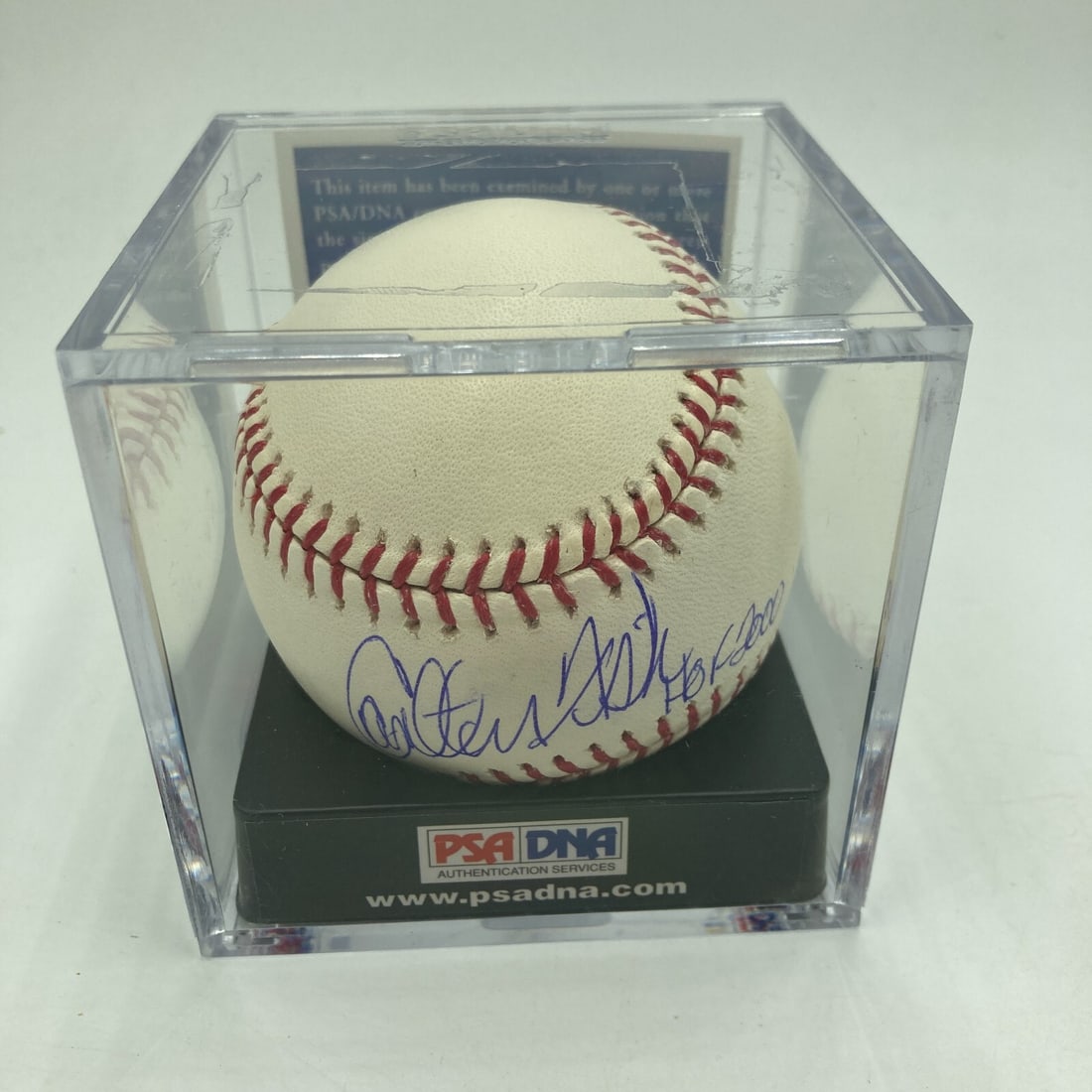Carlton Fisk Signed MLB Baseball PSA DNA Graded 9.5 Mint+ HOF 2004 (1 of 4)