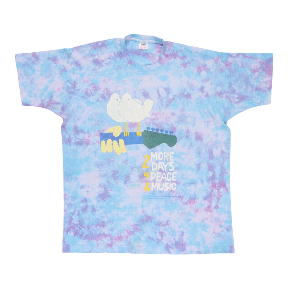 Vintage 1994 Woodstock Music Festival Tie Dye Cotton T Shirt Extra Large: Vintage 1994 Woodstock Music Festival Tie Dye Cotton T Shirt Extra Large This is an original 1994 Woodstock Concert tie-dye shirt, featuring authentic front and back graphics from the event. The shirt