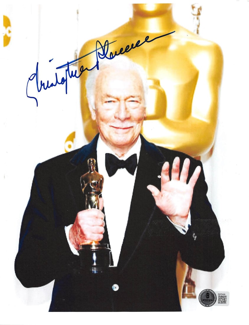 Christopher Plummer Signed The Sound Of Music 8.5x11 Photo Beckett Authenticated (1 of 3)