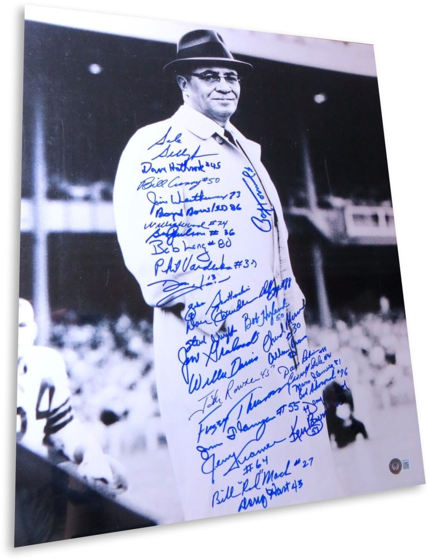 Green Bay Packers Autographed 16x20 Super Bowl Photo 31 Signatures Beckett (1 of 6)