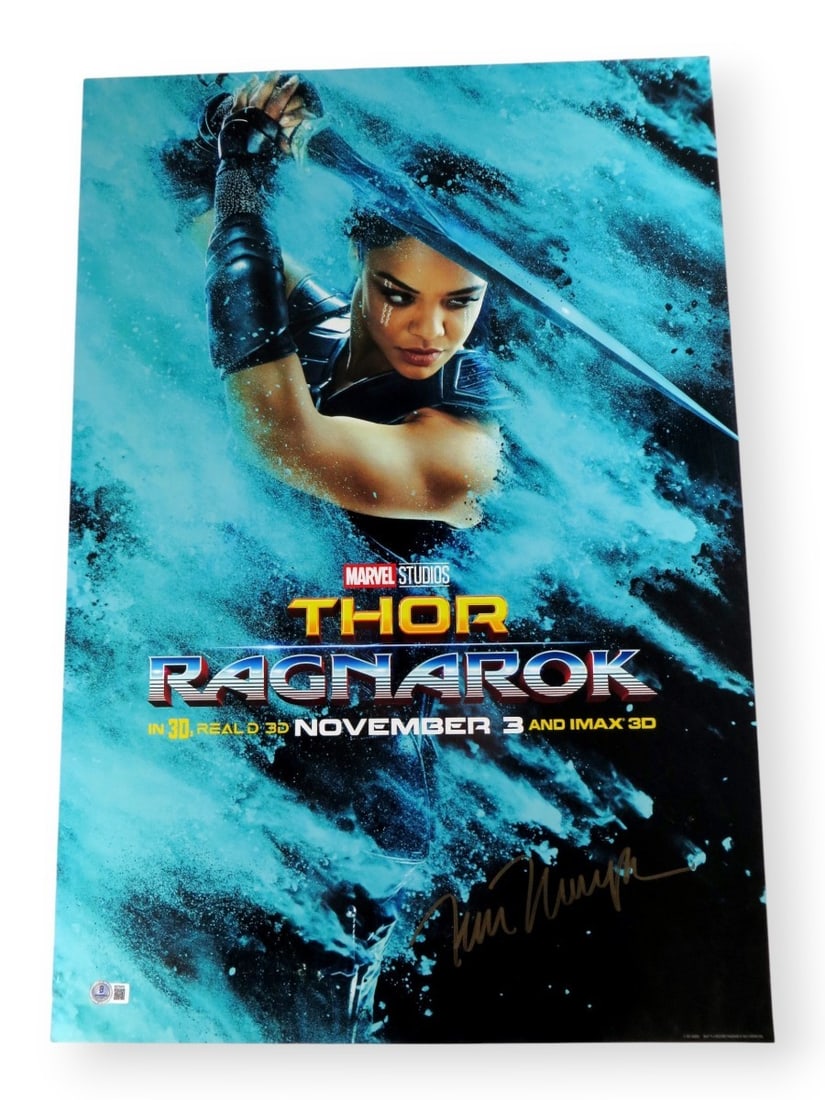 Tessa Thompson Signed 18.5x16.5 Poster Valkyrie Thor Ragnarok Beckett Authenticated (1 of 4)