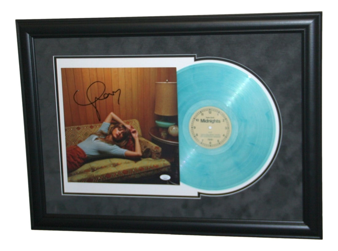 Taylor Swift Midnights Album Insert Framed JSA Autographed (1 of 4)