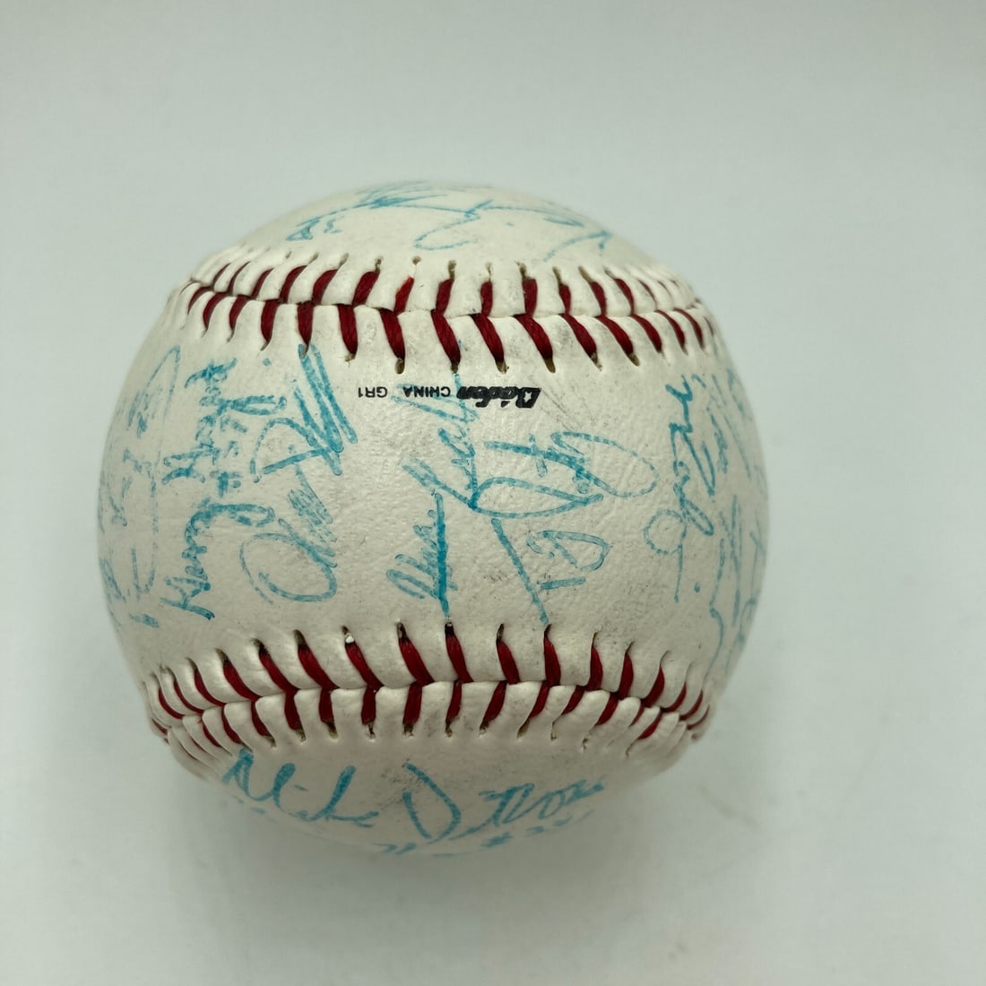 1999 University of Miami Team Signed National Champions Baseball: 1999 University of Miami Team Signed National Champions Baseball Celebrate the 1999 University of Miami's National Championship with this authentic team-signed baseball, featuring the signature of hea