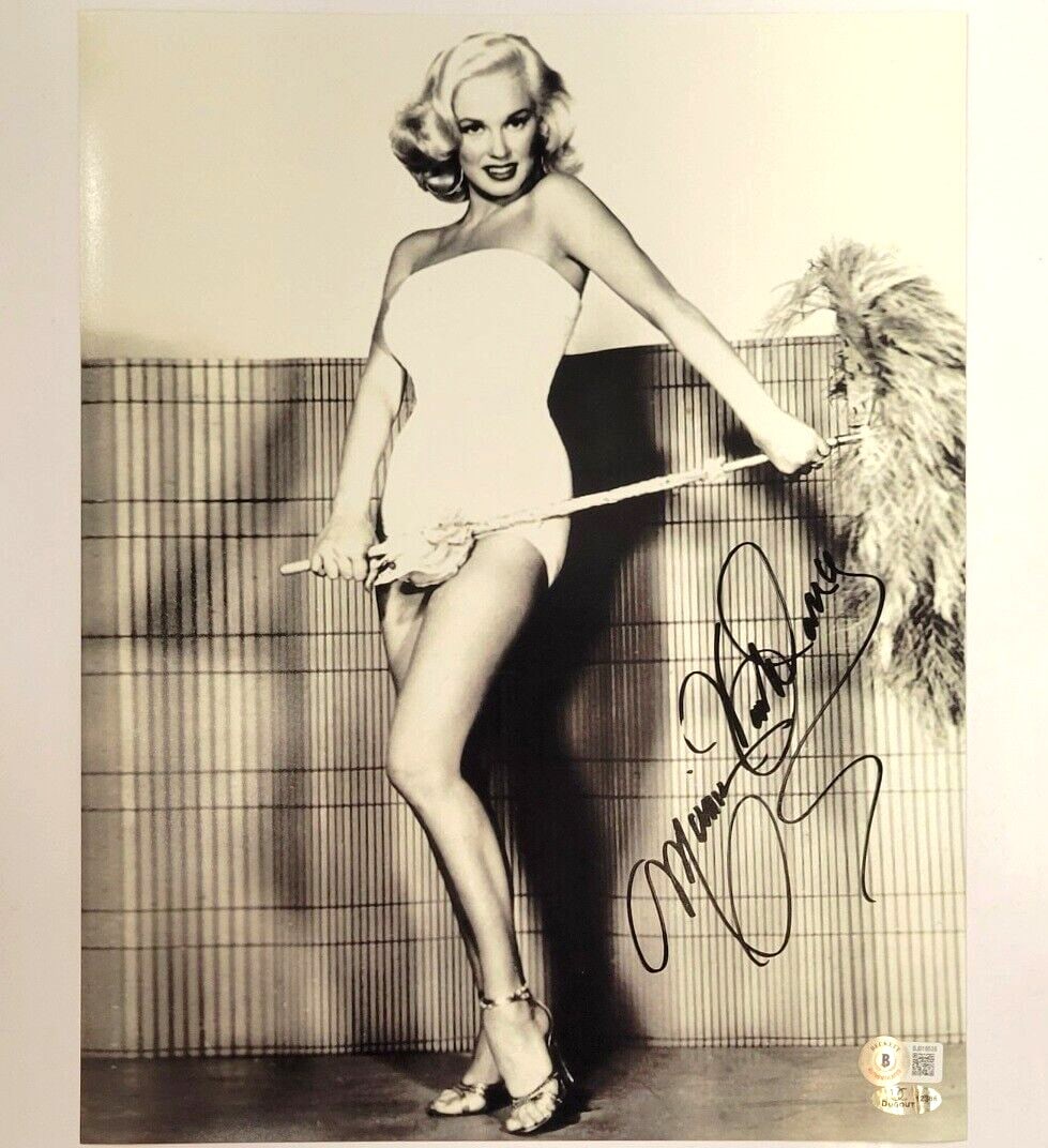 11x14 Photograph Signed by Mamie Van Doren Beckett Authenticated Autograph: 11x14 Photograph Signed by Mamie Van Doren Beckett Authenticated Autograph This is an original 11x14 photograph signed by actress Mamie Van Doren. The autograph has been authenticated by Beckett and t