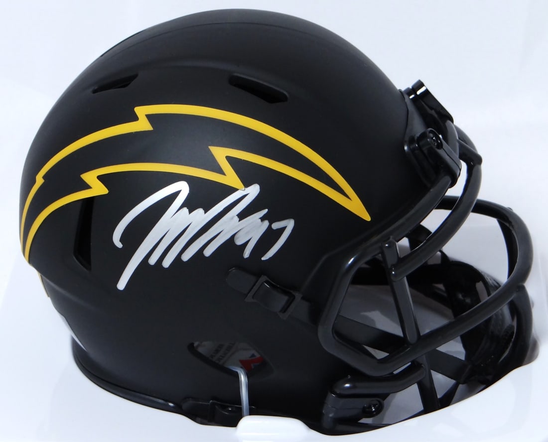 Joey Bosa Autographed Chargers Mini Helmet Beckett Certified (1 of 5)