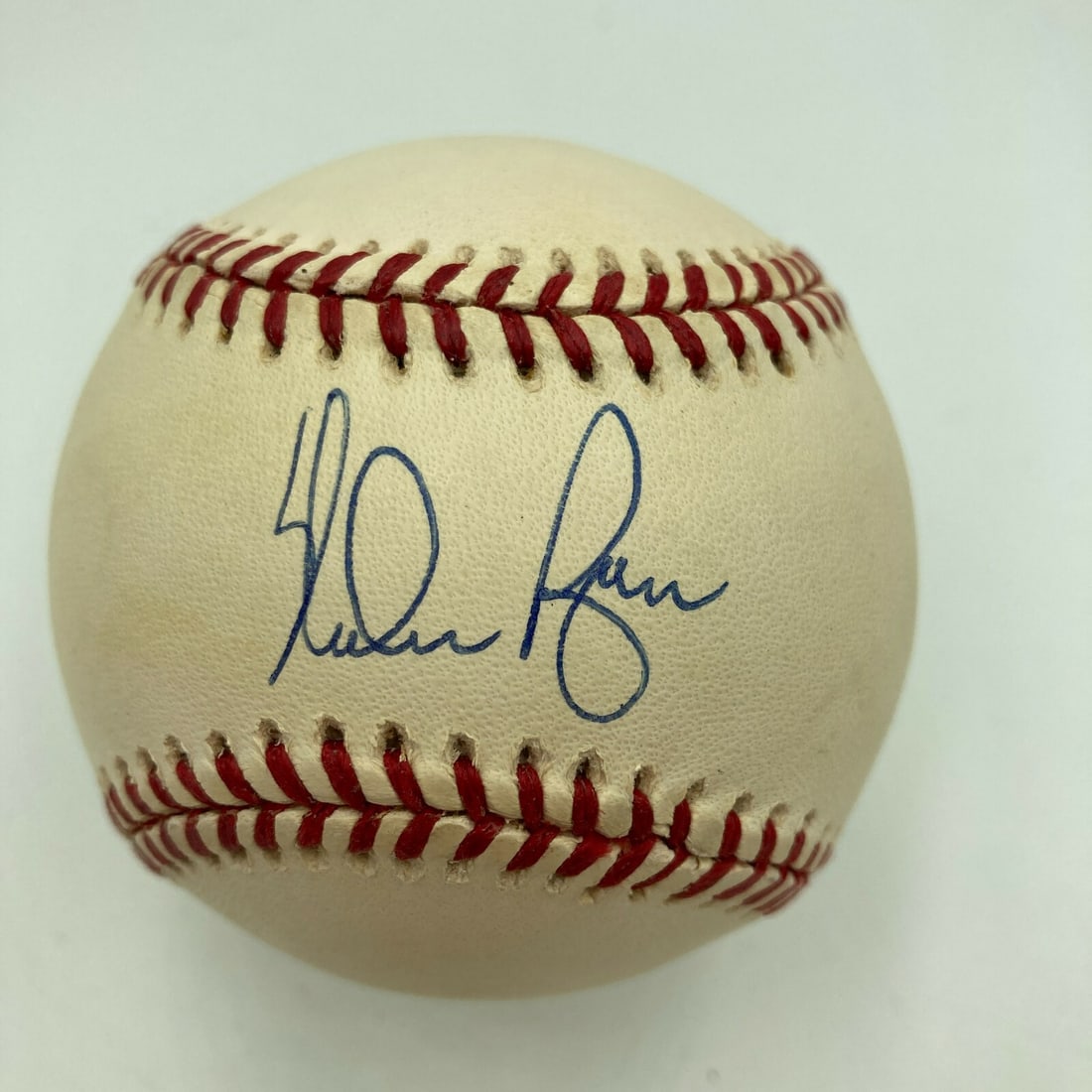 Nolan Ryan Signed 1980s American League Baseball with JSA COA (1 of 4)