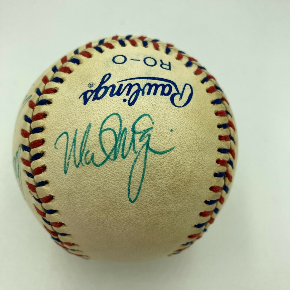 1984 USA Olympic Multi-Signed Baseball Mark McGwire JSA COA (1 of 7)
