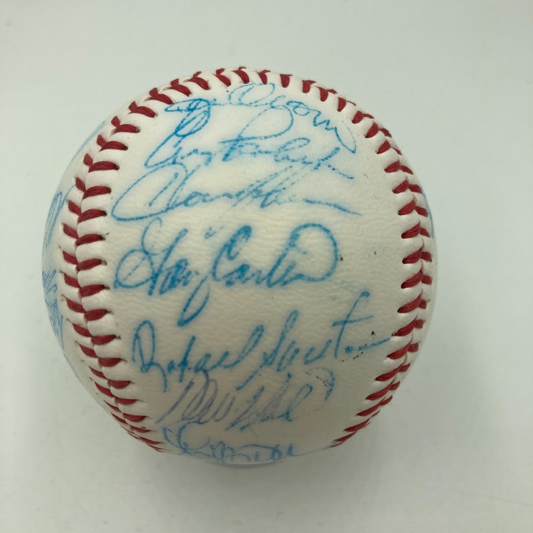 1986 New York Mets World Series Team Signed Baseball JSA COA (1 of 12)