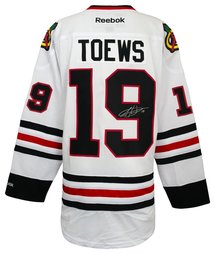 Jonathan Toews Signed Chicago Blackhawks Reebok Jersey with COA (1 of 3)