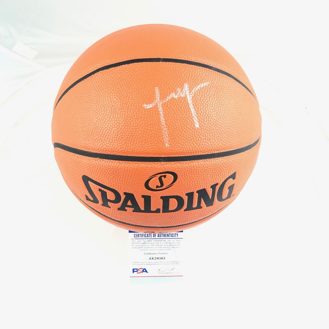 Jalen Green Autographed Spalding Basketball PSA/DNA Houston Rockets (1 of 3)