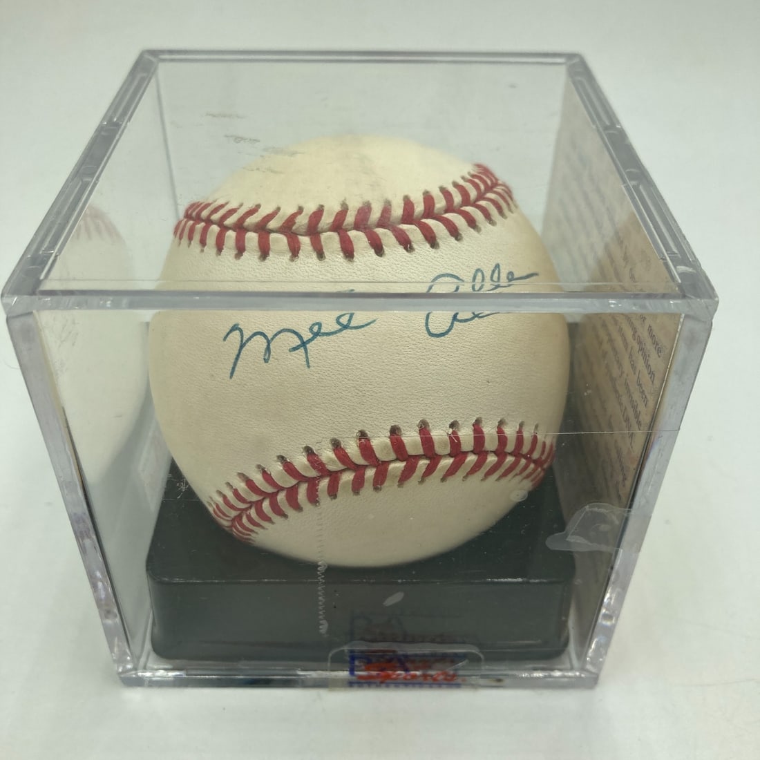 Mel Allen Signed Official AL Baseball PSA DNA 9 Mint (1 of 5)