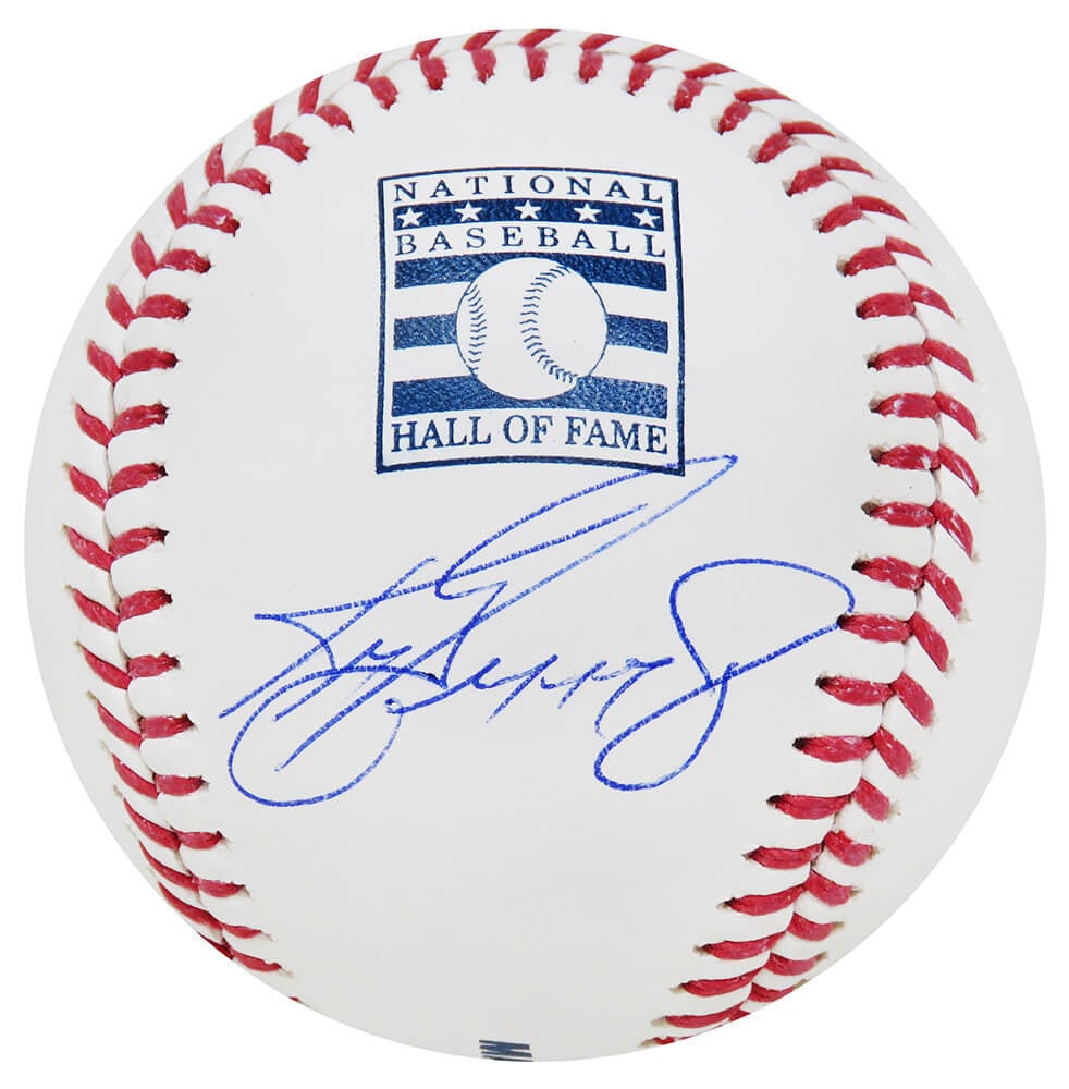 Ken Griffey Jr Signed Rawlings MLB Hall of Fame Baseball with Beckett COA: Ken Griffey Jr Signed Rawlings MLB Hall of Fame Baseball with Beckett COA This is an official Rawlings MLB baseball signed by Ken Griffey Jr., a first-ballot Hall of Fame inductee. The ball is in pre-