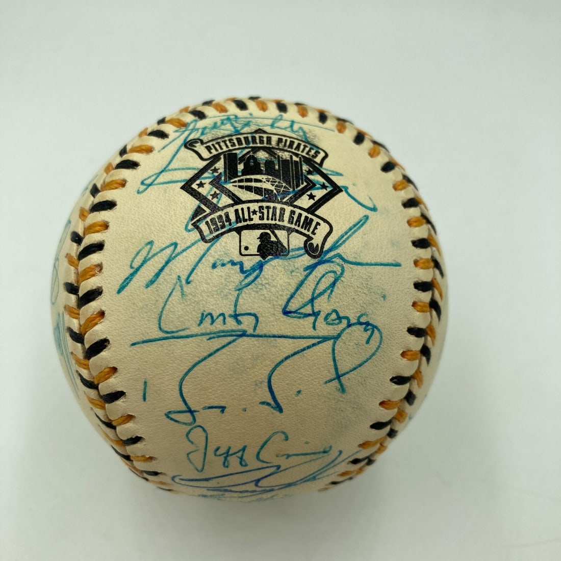 1994 National League Team Signed Baseball with Barry Bonds PSA DNA COA (1 of 13)