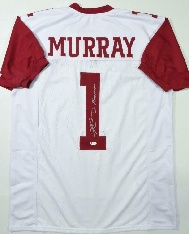Kyler Murray Signed Oklahoma Sooners Jersey Beckett Authenticated (1 of 8)