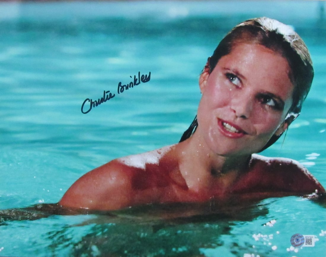 Christie Brinkley Autographed 11x14 Photo Vacation Pool Scene BAS Beckett: Christie Brinkley Autographed 11x14 Photo Vacation Pool Scene BAS Beckett This is an original autographed 11x14 photo of Christie Brinkley captured in a vacation pool scene. The autograph is authentic