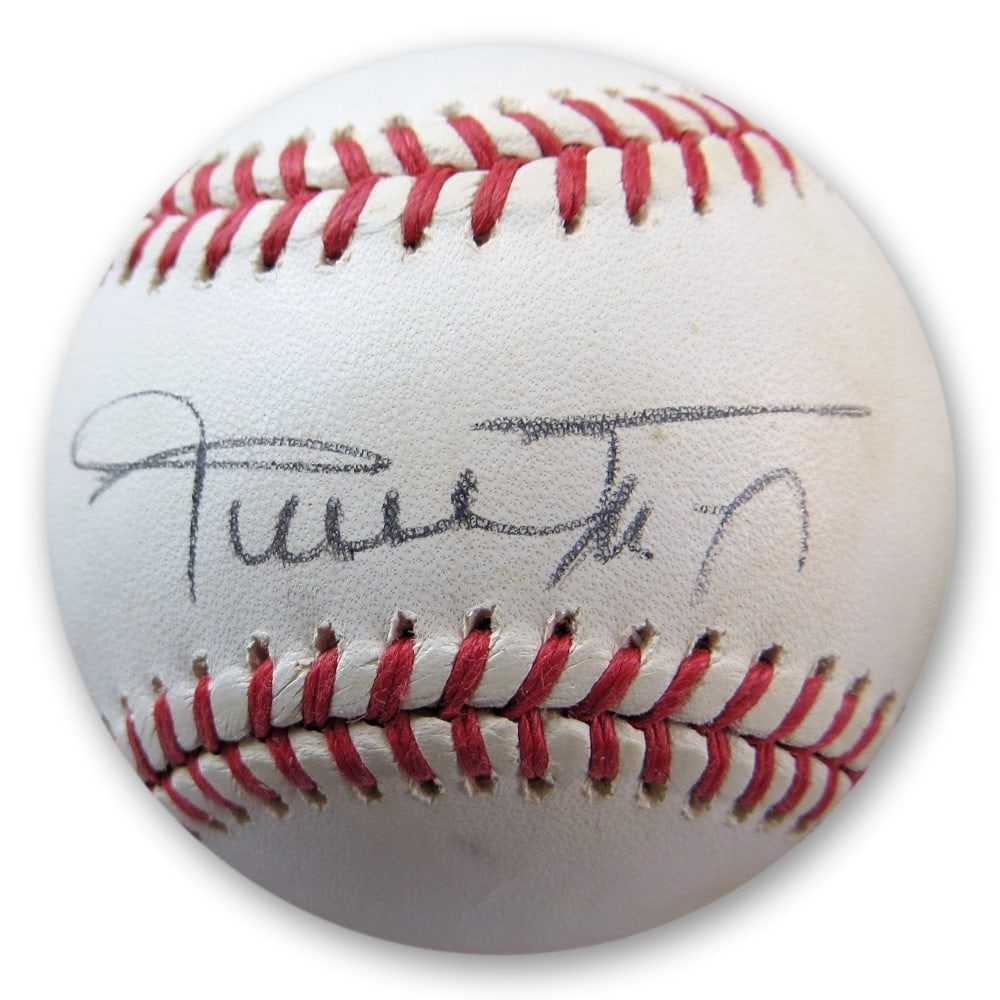 Willie Mays Autographed NL Baseball San Francisco Giants JSA Certified (1 of 3)