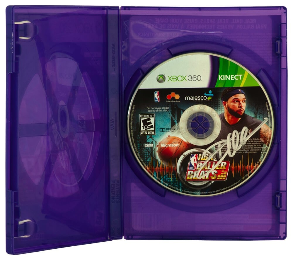 Autographed NBA Baller Beats Xbox 360 Game Disc with COA by Deron Williams (1 of 1)