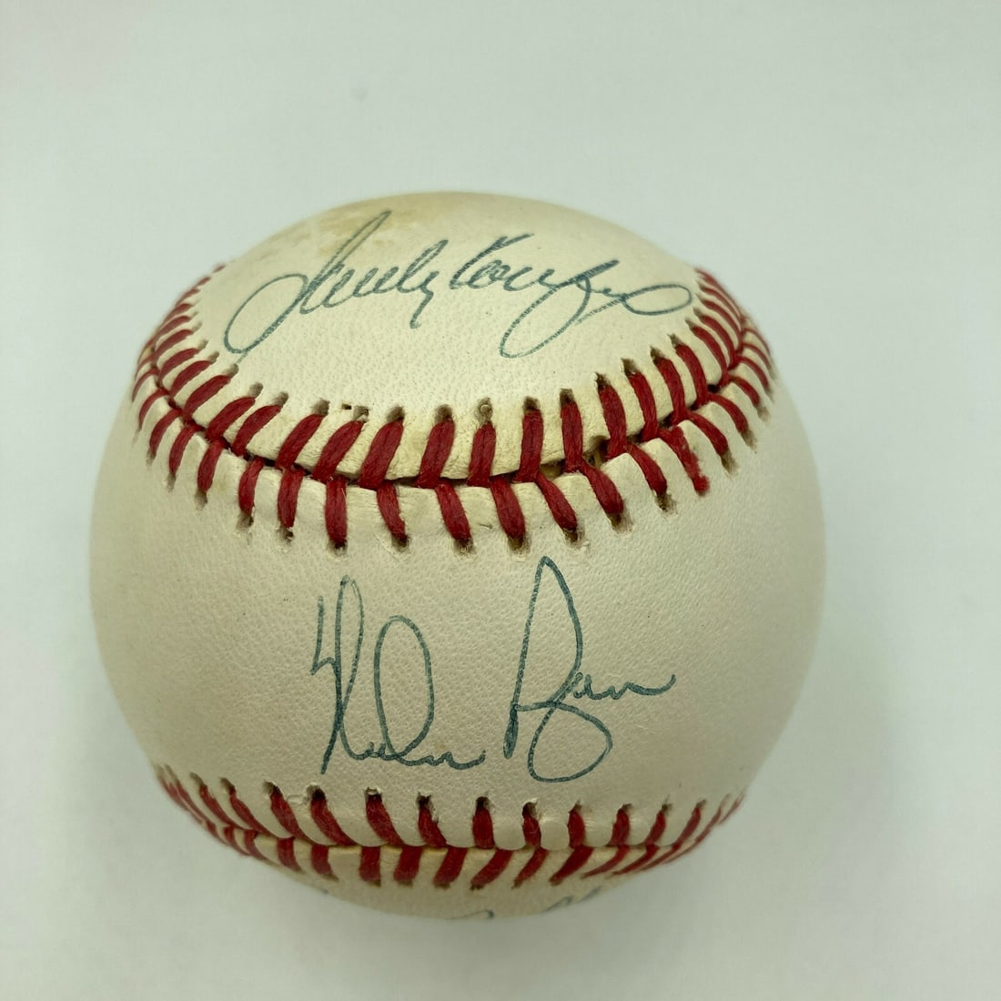 Sandy Koufax Nolan Ryan Signed Baseball with JSA Authentication (1 of 6)