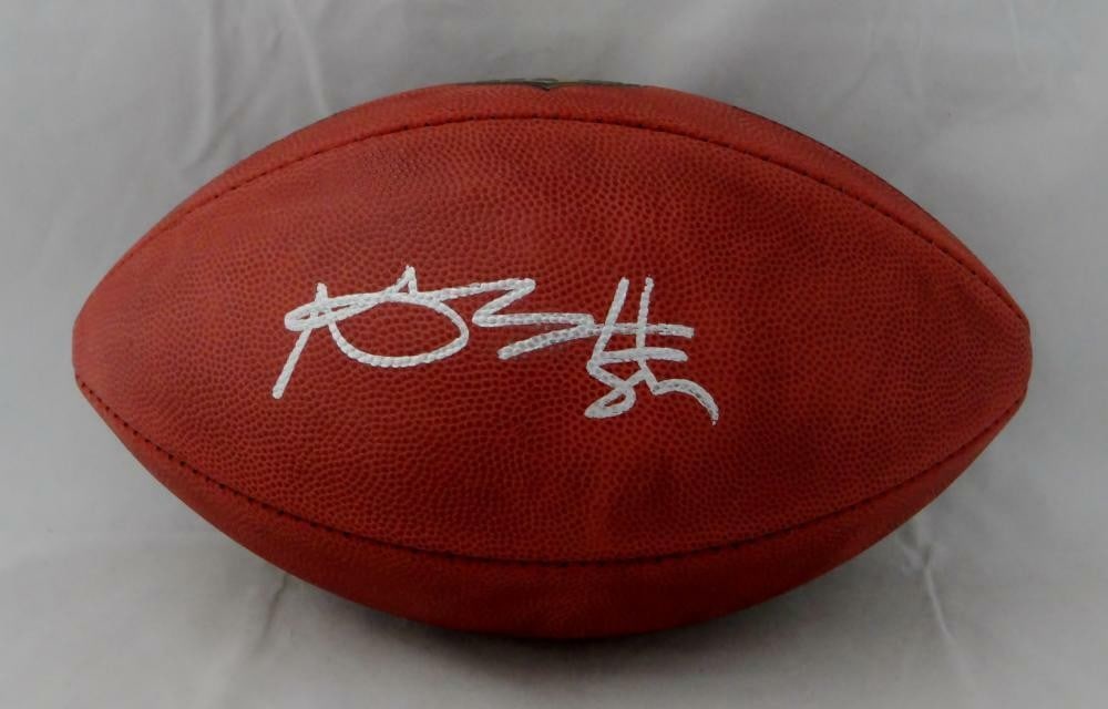Antonio Brown Signed NFL Authentic Duke Football with JSA Authentication: Antonio Brown Signed NFL Authentic Duke Football with JSA Authentication This NFL authentic Duke football is autographed by Antonio Brown, making it a must-have for any football fan or collector. The