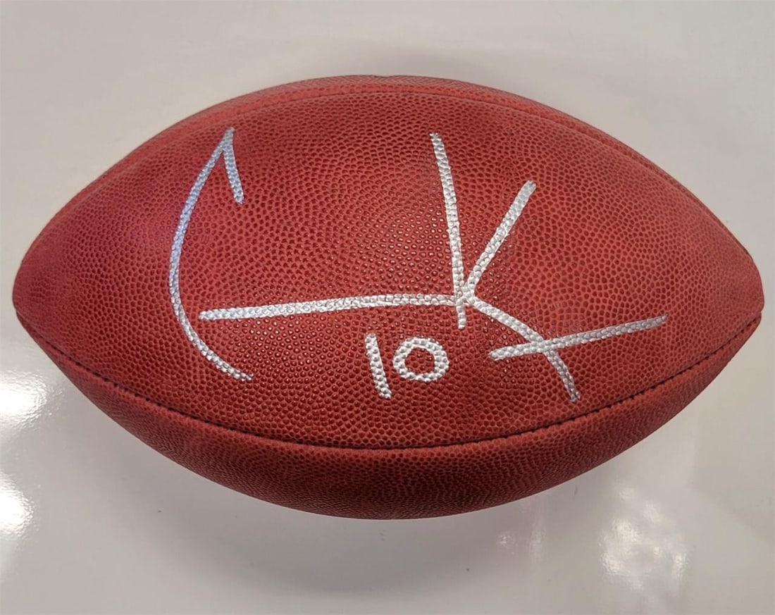 Cooper Kupp Signed Official Duke Football Rams Fanatics Authentic: Cooper Kupp Signed Official Duke Football Rams Fanatics Authentic This official Duke football is signed by Cooper Kupp, the talented wide receiver for the Los Angeles Rams. The autograph comes with au