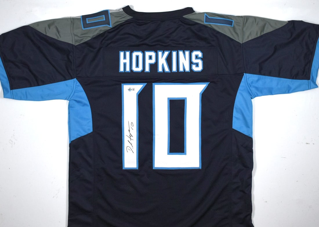 DeAndre Hopkins Signed Tennessee Titans Jersey Beckett Hologram (1 of 3)