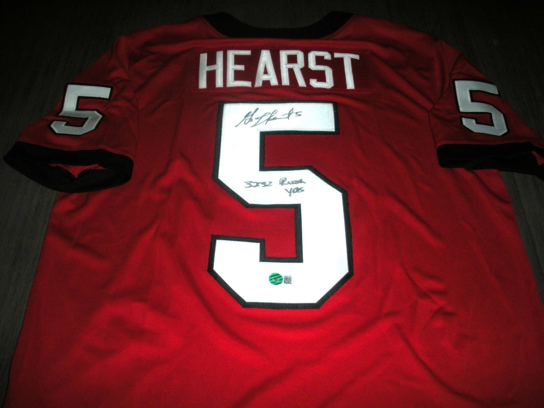 Garrison Hearst Signed Georgia Bulldogs Nike Jersey with COA (1 of 2)