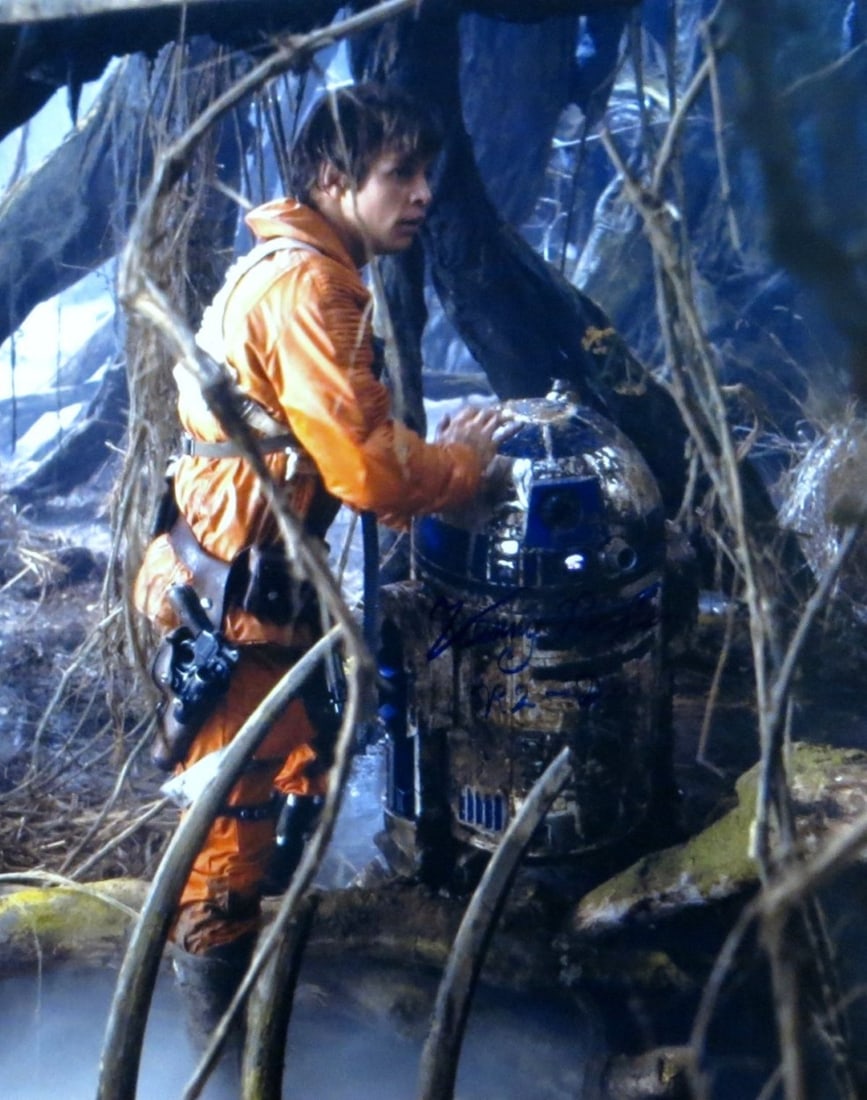 Kenny Baker Signed Star Wars R2-D2 16X20 Photo PSA Authenticated: Kenny Baker Signed Star Wars R2-D2 16X20 Photo PSA Authenticated This is an original 16x20 photograph of Kenny Baker, famously known for portraying R2-D2 in Star Wars, signed by the actor himself. The