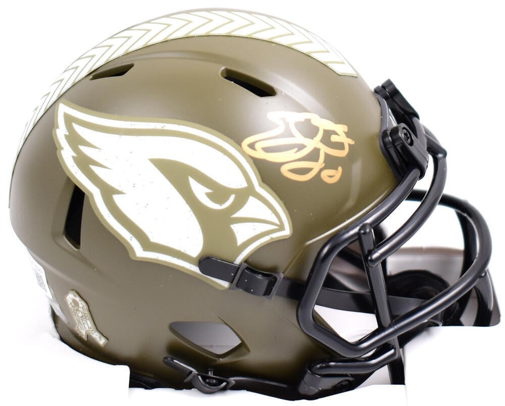 Emmitt Smith Signed Arizona Cardinals Mini Helmet Beckett Authenticated: Emmitt Smith Signed Arizona Cardinals Mini Helmet Beckett Authenticated Emmitt Smith signed Arizona Cardinals STS Speed Mini Helmet, a must-have for any football fan or collector. This original mini h