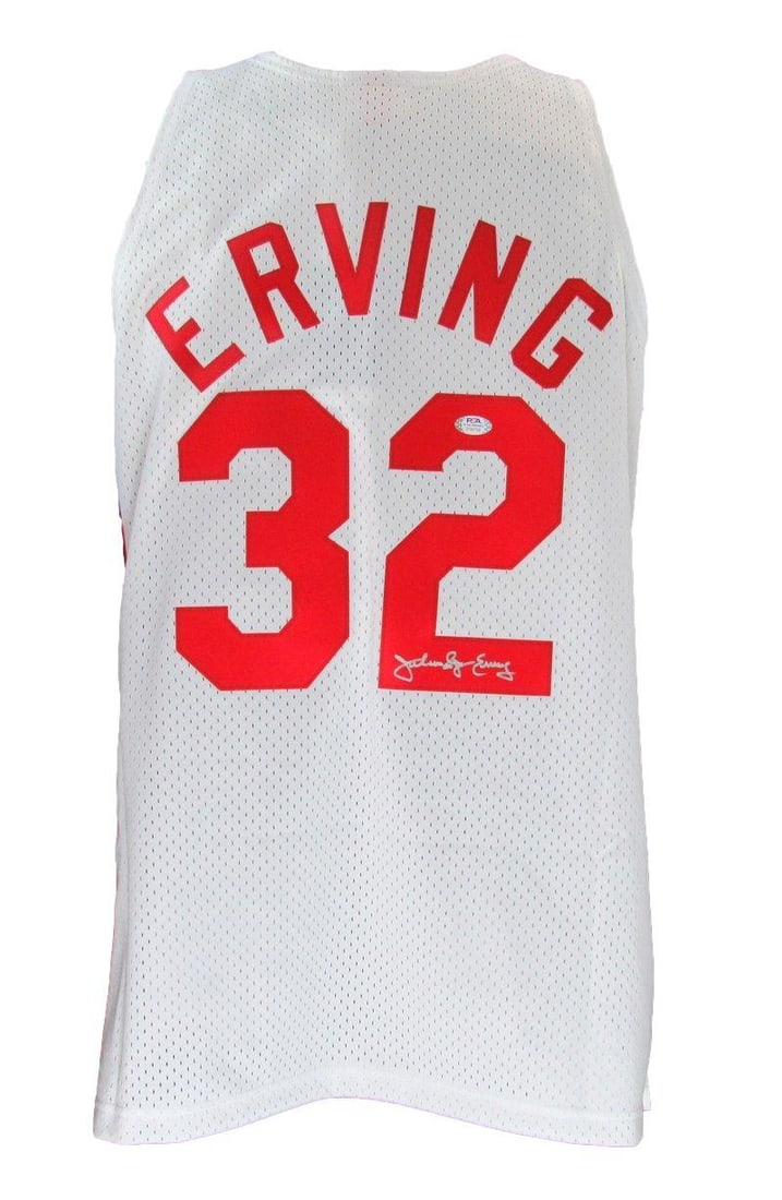 Julius Erving Signed Mitchell & Ness Nets Jersey PSA/DNA: Julius Erving Signed Mitchell & Ness Nets Jersey PSA/DNA Celebrate basketball history with this Julius "Dr. J" Erving autographed Mitchell & Ness Hardwood Classics jersey, honoring his Hall of Fame ca