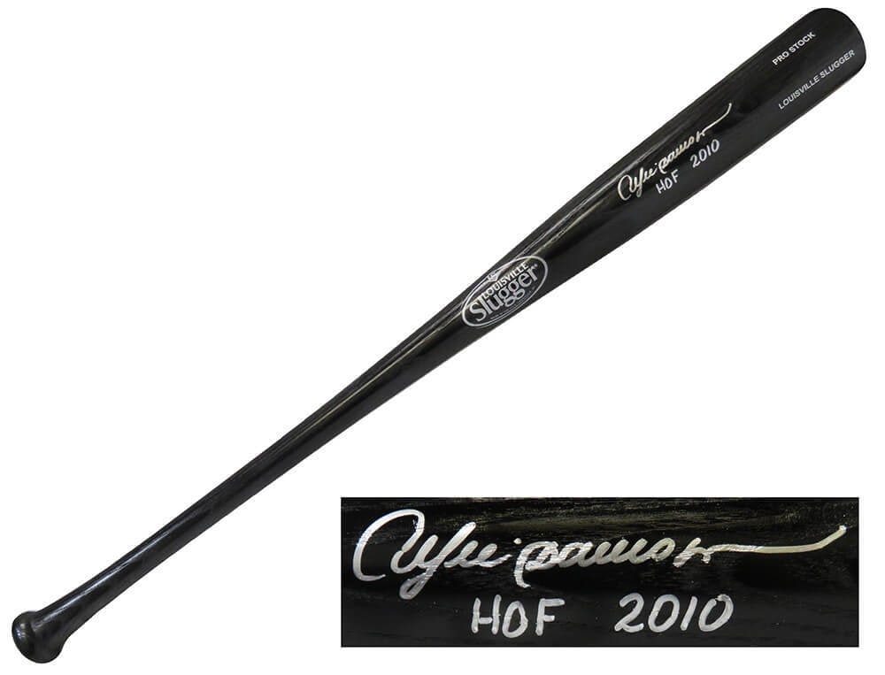 Andre Dawson Cubs Signed Louisville Slugger Bat HOF 2010 with COA: Andre Dawson Cubs Signed Louisville Slugger Bat HOF 2010 with COA This is an authentic Andre Dawson signed Louisville Slugger black baseball bat featuring the inscription 'HOF 2010'. A celebrated play