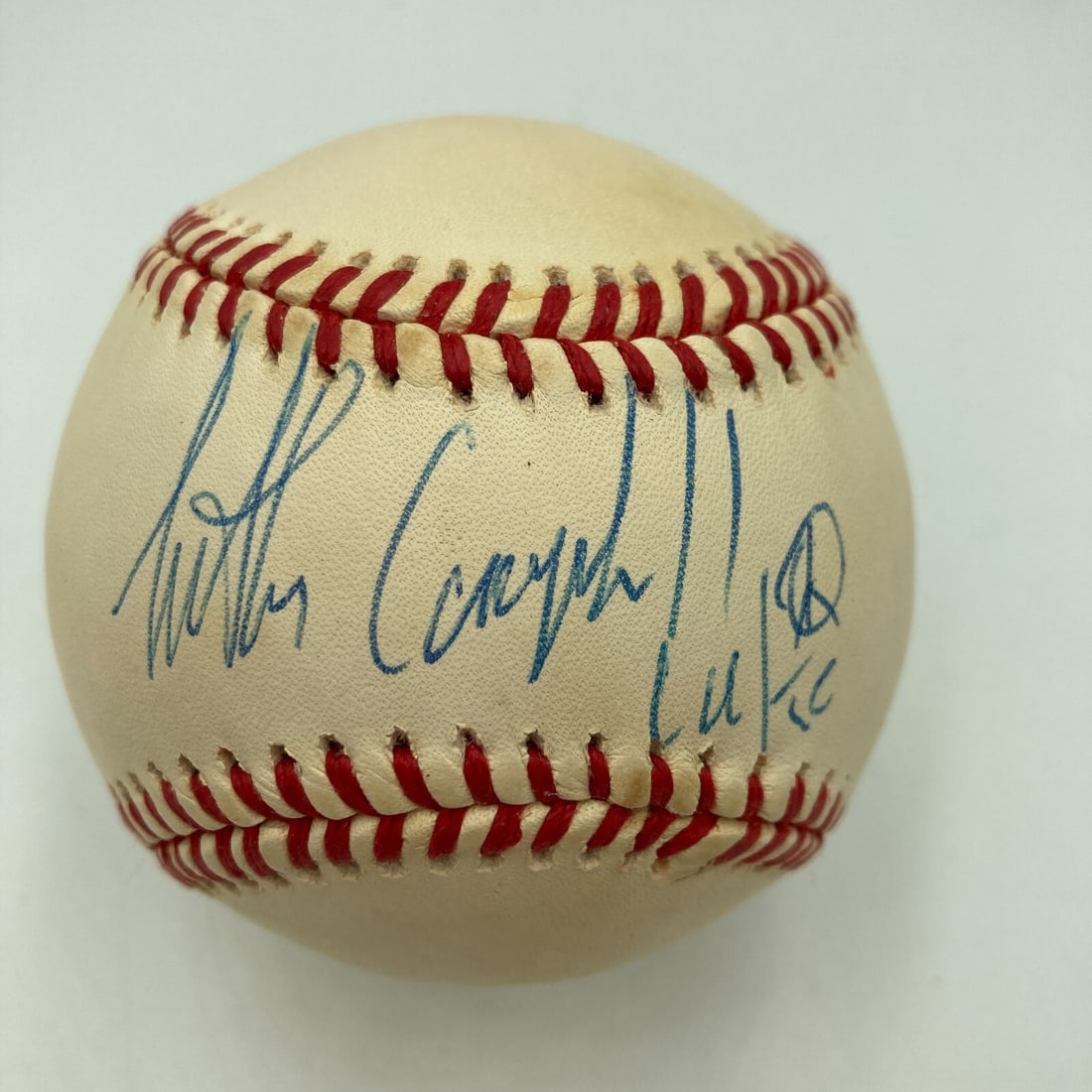 Luther Campbell Uncle Luke Signed Baseball JSA Authenticated: Luther Campbell Uncle Luke Signed Baseball JSA Authenticated This is an original National League baseball signed by Luther Campbell, also known as Uncle Luke. The autograph has been authenticated by J