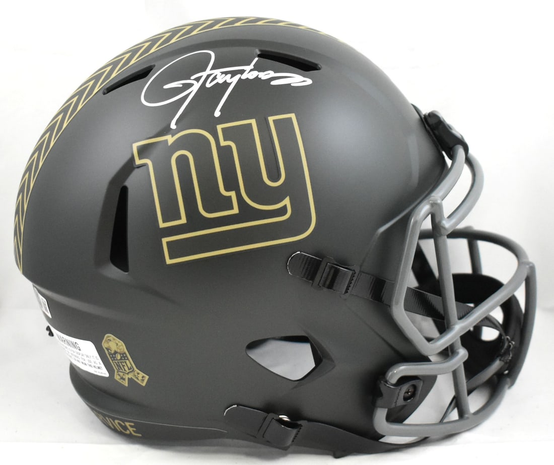 Lawrence Taylor Signed New York Giants Speed Helmet Beckett Authenticated (1 of 5)