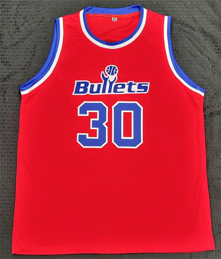 Rasheed Wallace Washington Bullets Signed Jersey BAS Authenticated - 5
