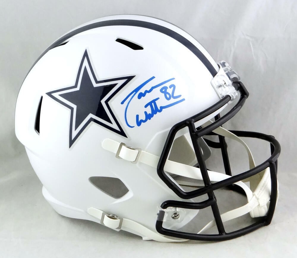 Jason Witten Autographed Dallas Cowboys Full Size Helmet Beckett Authenticated (1 of 2)