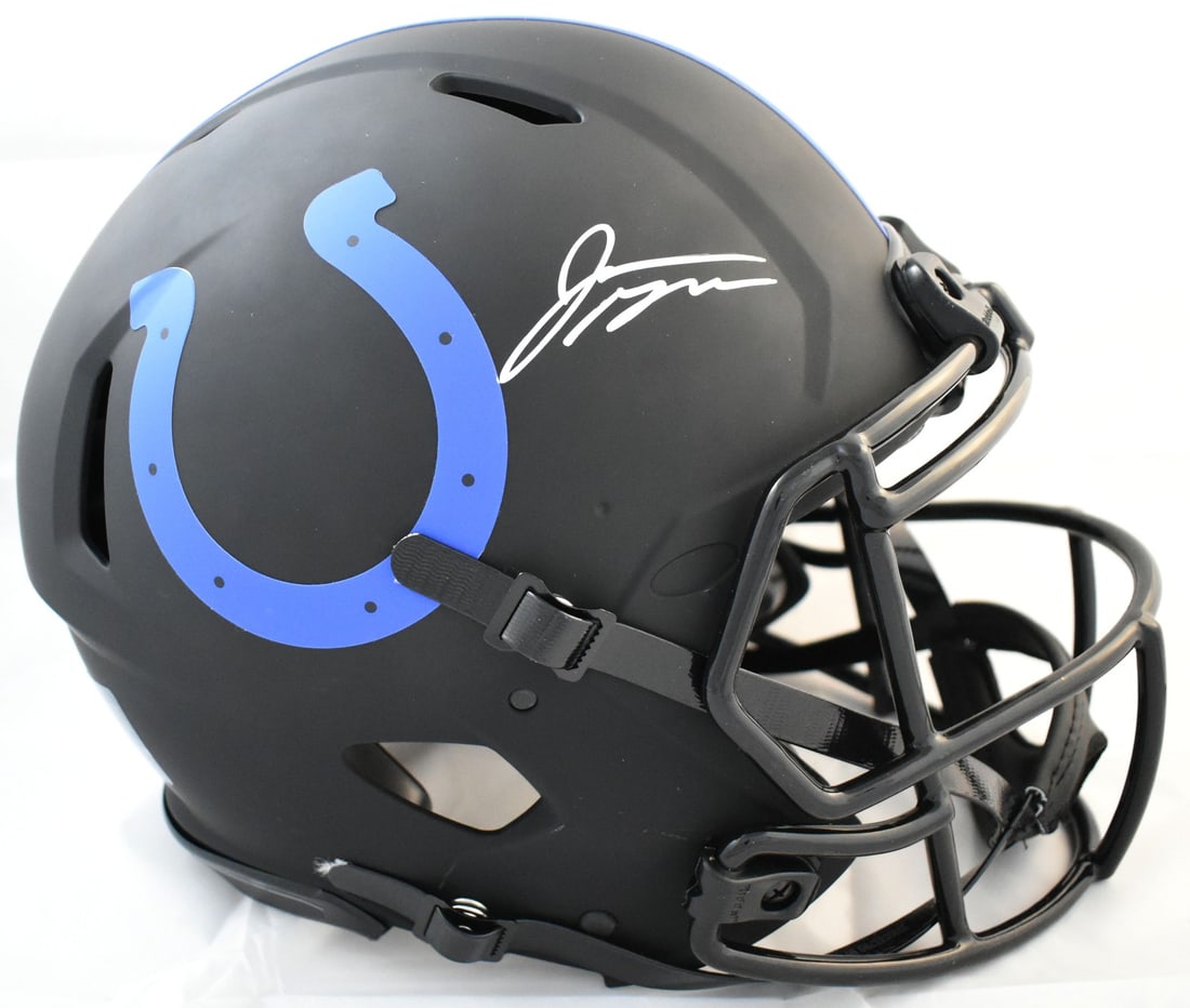 Jonathan Taylor Signed Colts Eclipse Speed Helmet Beckett Holo (1 of 5)