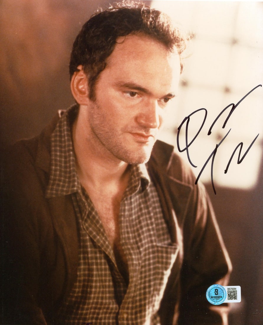Quentin Tarantino Desperado Signed 8x10 Photo Beckett Authenticated (1 of 1)