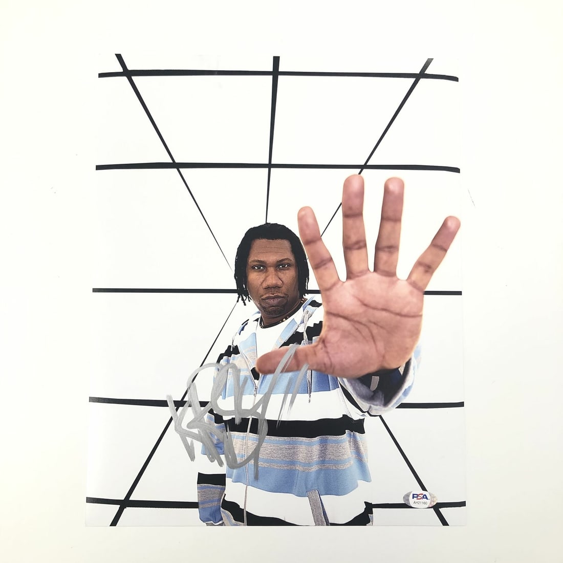 KRS-One Autographed 11x14 Photo PSA/DNA Certified Rapper Memorabilia: KRS-One Autographed 11x14 Photo PSA/DNA Certified Rapper Memorabilia This is an original 11x14 photograph featuring the iconic rapper KRS-ONE, expertly signed by the artist himself. The autograph has