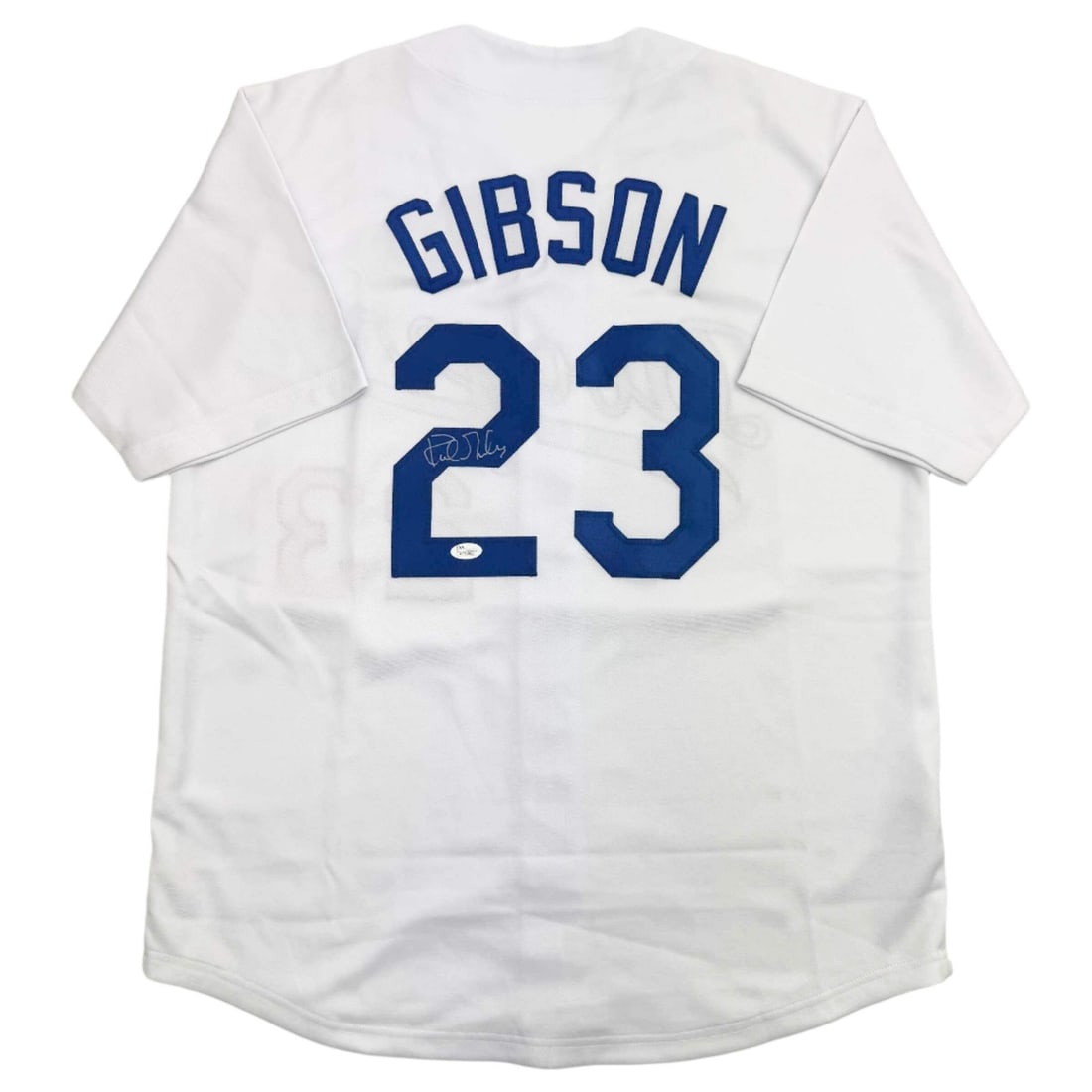 Kirk Gibson Signed Los Angeles Dodgers Jersey with JSA COA: Kirk Gibson Signed Los Angeles Dodgers Jersey with JSA COA Celebrate your love for baseball with this authentic autographed Kirk Gibson Los Angeles Dodgers white baseball jersey. This custom jersey fe
