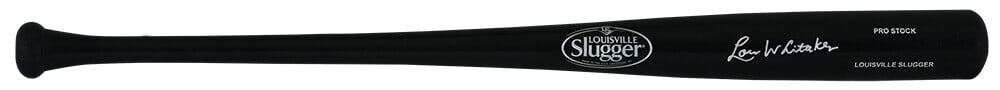 Lou Whitaker Signed Louisville Slugger Baseball Bat with COA: Lou Whitaker Signed Louisville Slugger Baseball Bat with COA Celebrate the legacy of baseball with this Lou Whitaker signed Louisville Slugger Pro Stock black baseball bat. A tribute to the Detroit Ti