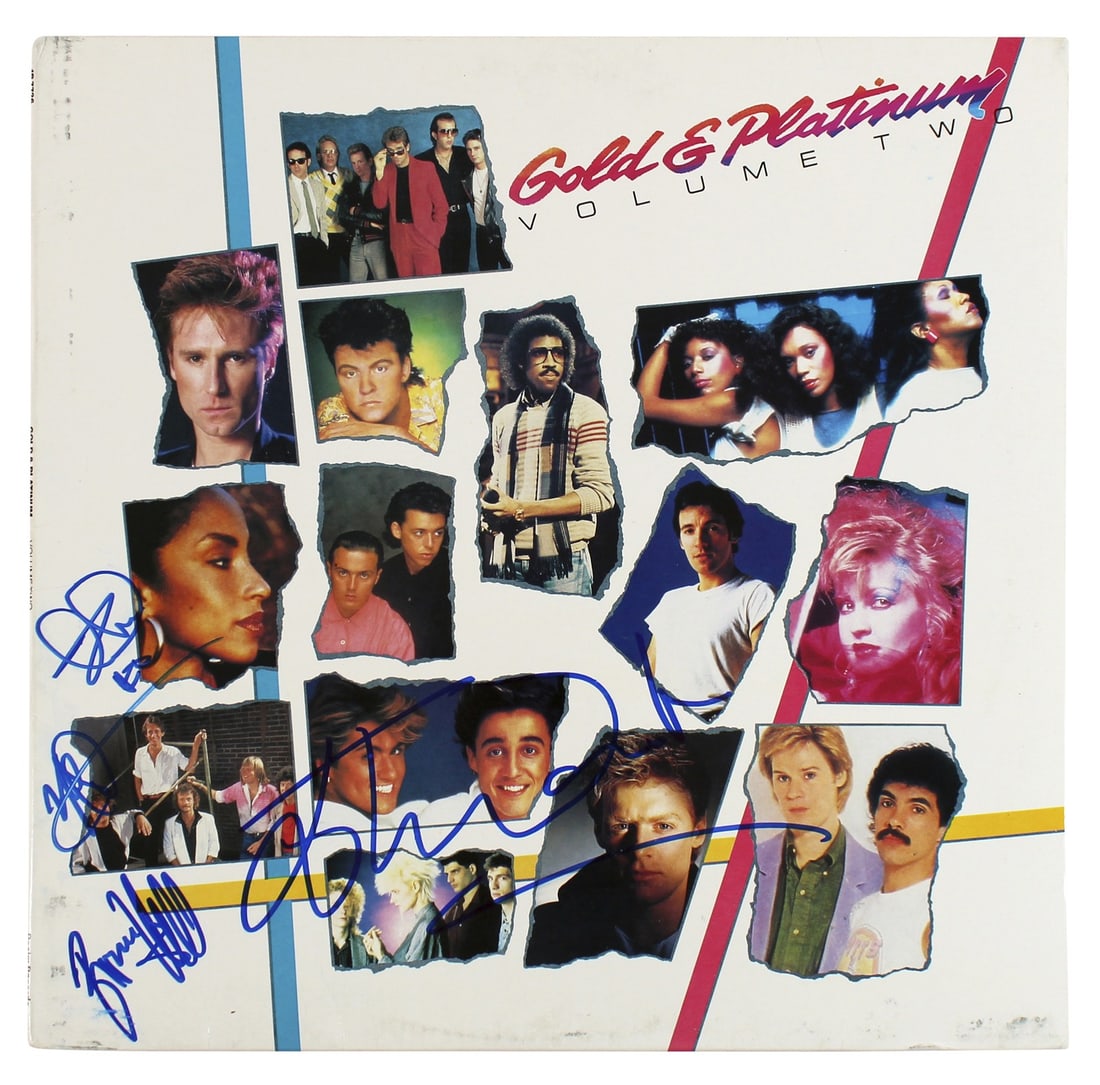 Signed Gold & Platinum Volume Two Album Cover by Waite Hall Cronin Doughty with Beckett COA (1 of 9)