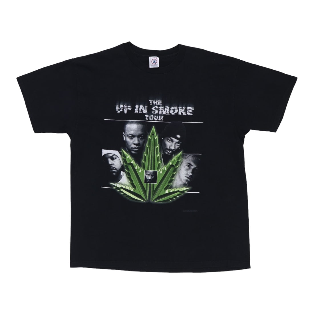 Vintage 2000 Up In Smoke Tour Black Cotton T-Shirt XL: Vintage 2000 Up In Smoke Tour Black Cotton T-Shirt XL This is an original vintage 2000 The Up In Smoke Tour Shirt, featuring front and back graphics. It is a true vintage piece from the 2000s, not a m