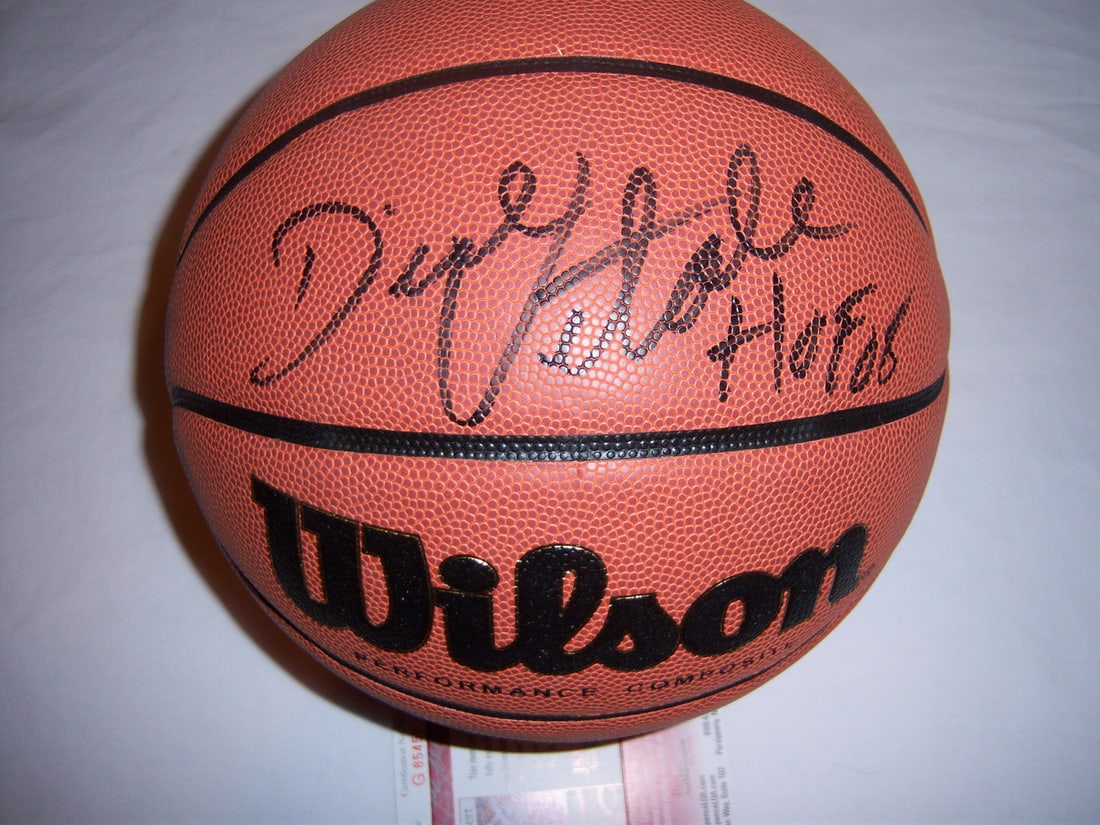 Dick Vitale Signed Basketball JSA COA Hall of Fame 2008: Dick Vitale Signed Basketball JSA COA Hall of Fame 2008 This signed basketball features the iconic voice of college basketball, Dick Vitale, who was inducted into the Hall of Fame in 2008. It is an or