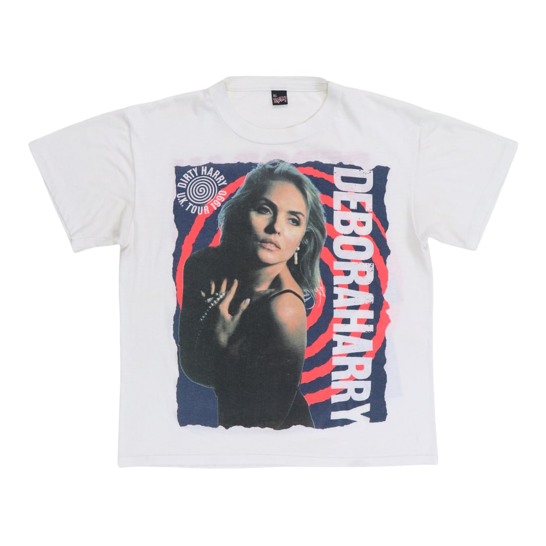Vintage 1990 Def Dumb Blond Tour T-Shirt Featuring Deborah Harry: Vintage 1990 Def Dumb Blond Tour T-Shirt Featuring Deborah Harry This is an original vintage 1990 Deborah Harry Def Dumb Blond Tour shirt, featuring both front and back graphics. The shirt is made fro