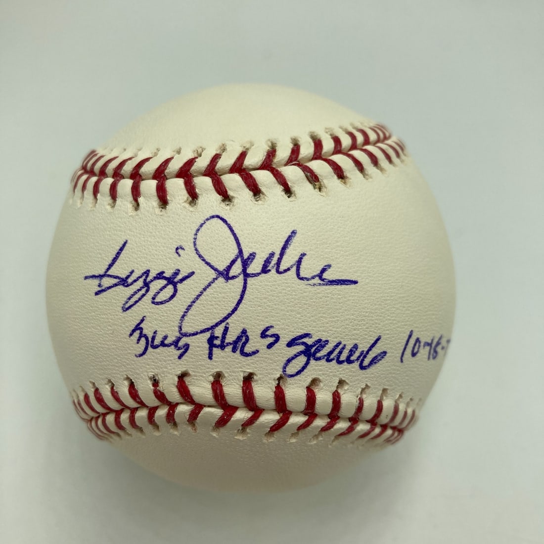 Reggie Jackson Signed Inscribed Baseball PSA DNA COA 3 World Series HRs (1 of 4)