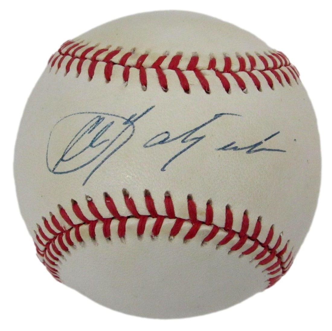 Carl Yastrzemski HOF Autographed OAL Baseball Boston Red Sox TriStar (1 of 2)