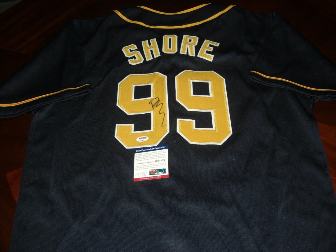 Pauly Shore Signed MTV Rock N Jock Jersey PSA/DNA Authentic: Pauly Shore Signed MTV Rock N Jock Jersey PSA/DNA Authentic This original signed jersey features Pauly Shore from the MTV Rock N Jock event, showcasing his Encino character. The jersey has been authen