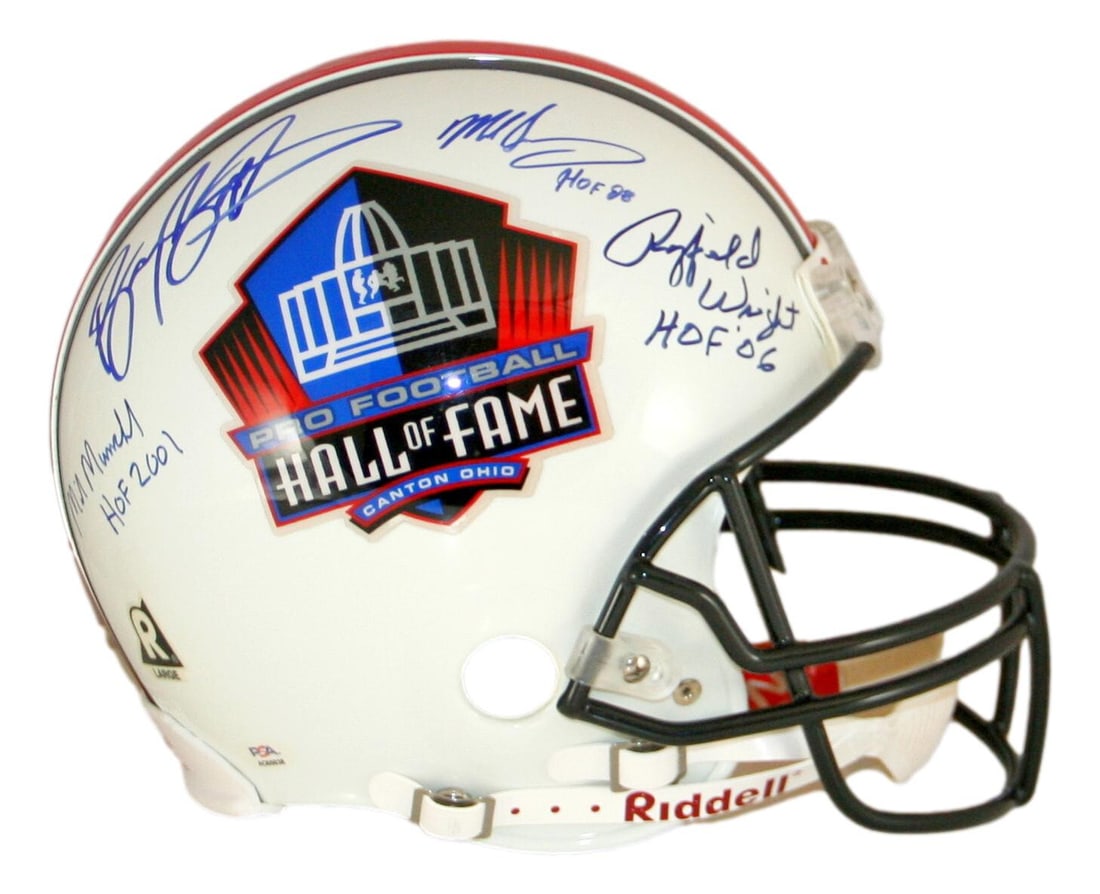 Authentic Pro Football Helmet Signed by Barry Sanders PSA Certified (1 of 6)