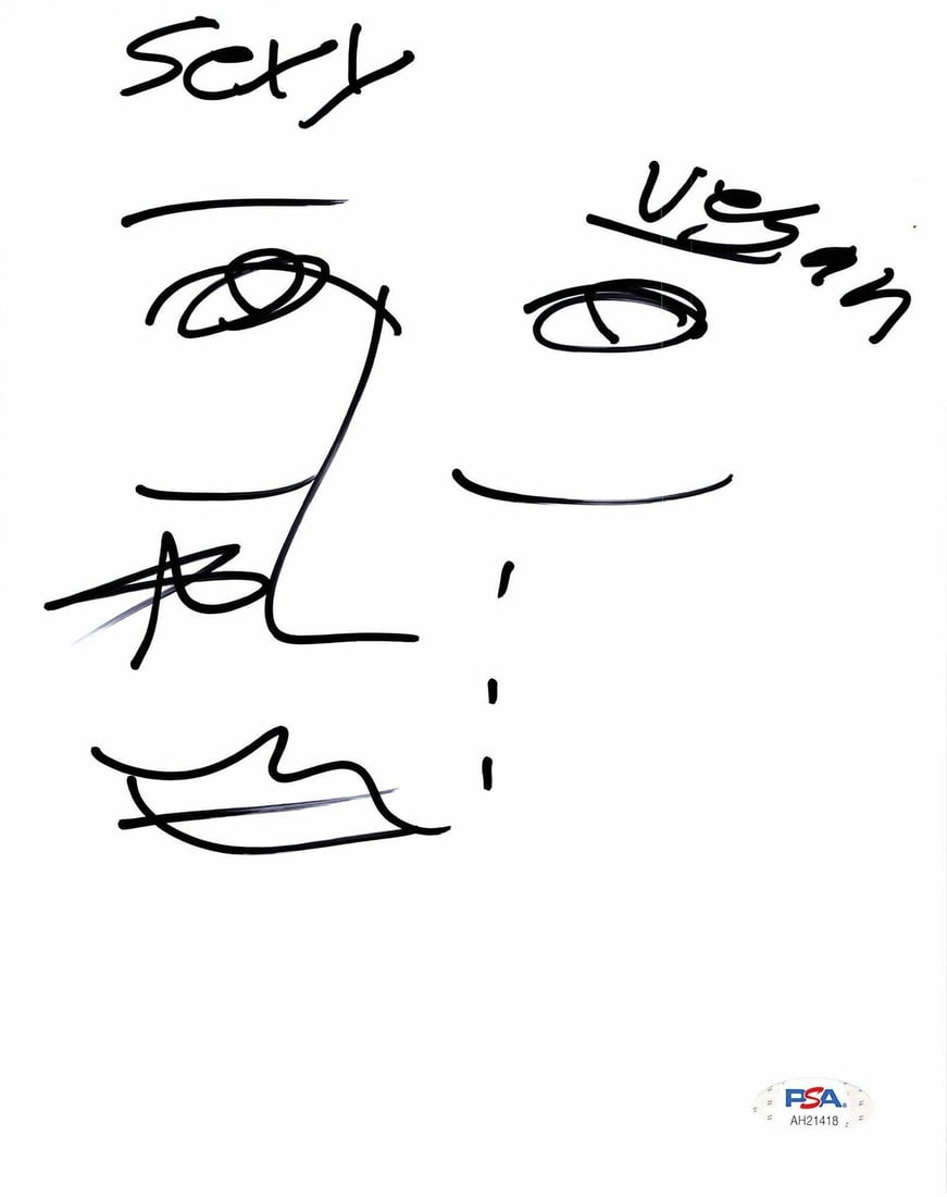 Sexy Vegan Autographed 8x10 Photo PSA/DNA Certified: Sexy Vegan Autographed 8x10 Photo PSA/DNA Certified This is an original 8x10 photograph featuring the signature of Sexy Vegan. The autograph has been verified by PSA/DNA, ensuring its authenticity. Th