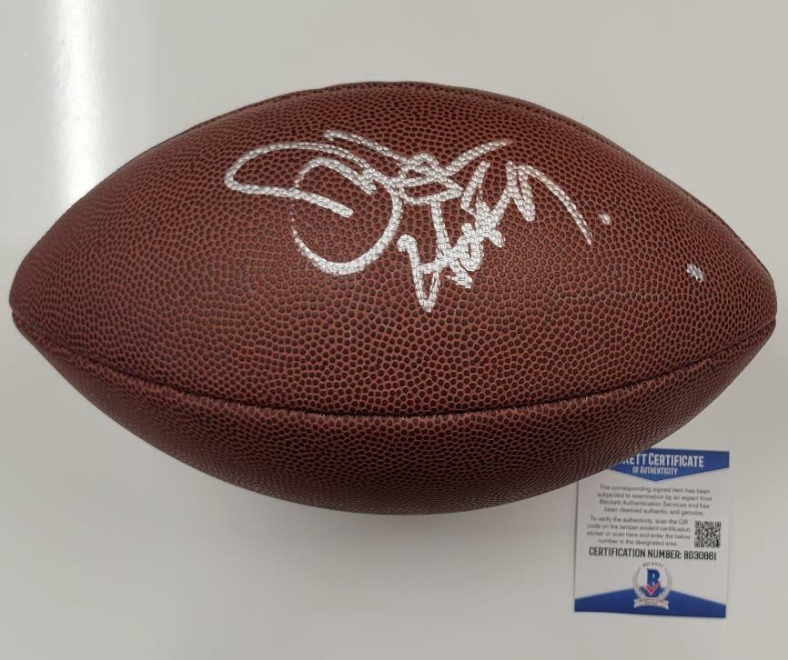 Jerry Jones Signed The Duke Replica Football Beckett Authenticated (1 of 3)