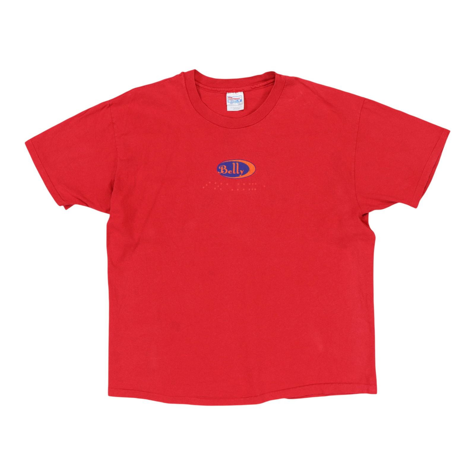 Vintage 1995 Belly King Red Cotton Graphic T Shirt Extra Large: Vintage 1995 Belly King Red Cotton Graphic T Shirt Extra Large This is an original vintage 1995 Belly King shirt, featuring both front and back graphics. The shirt is made from 100% cotton in red and
